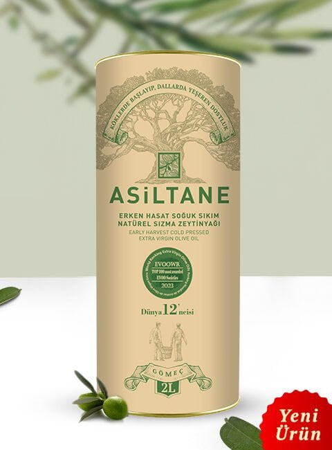 Erken Hasat Soğuk Sıkım Natürel Sızma Zeytinyağı 2L