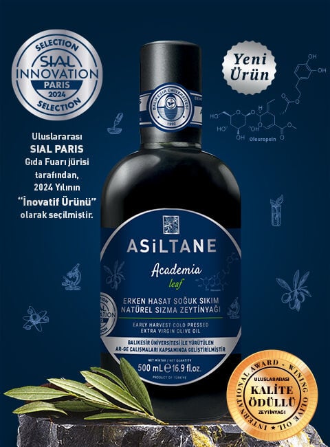 Academia Leaf Erken Hasat Soğuk Sıkım Natürel Sızma Zeytinyağı 500 ml
