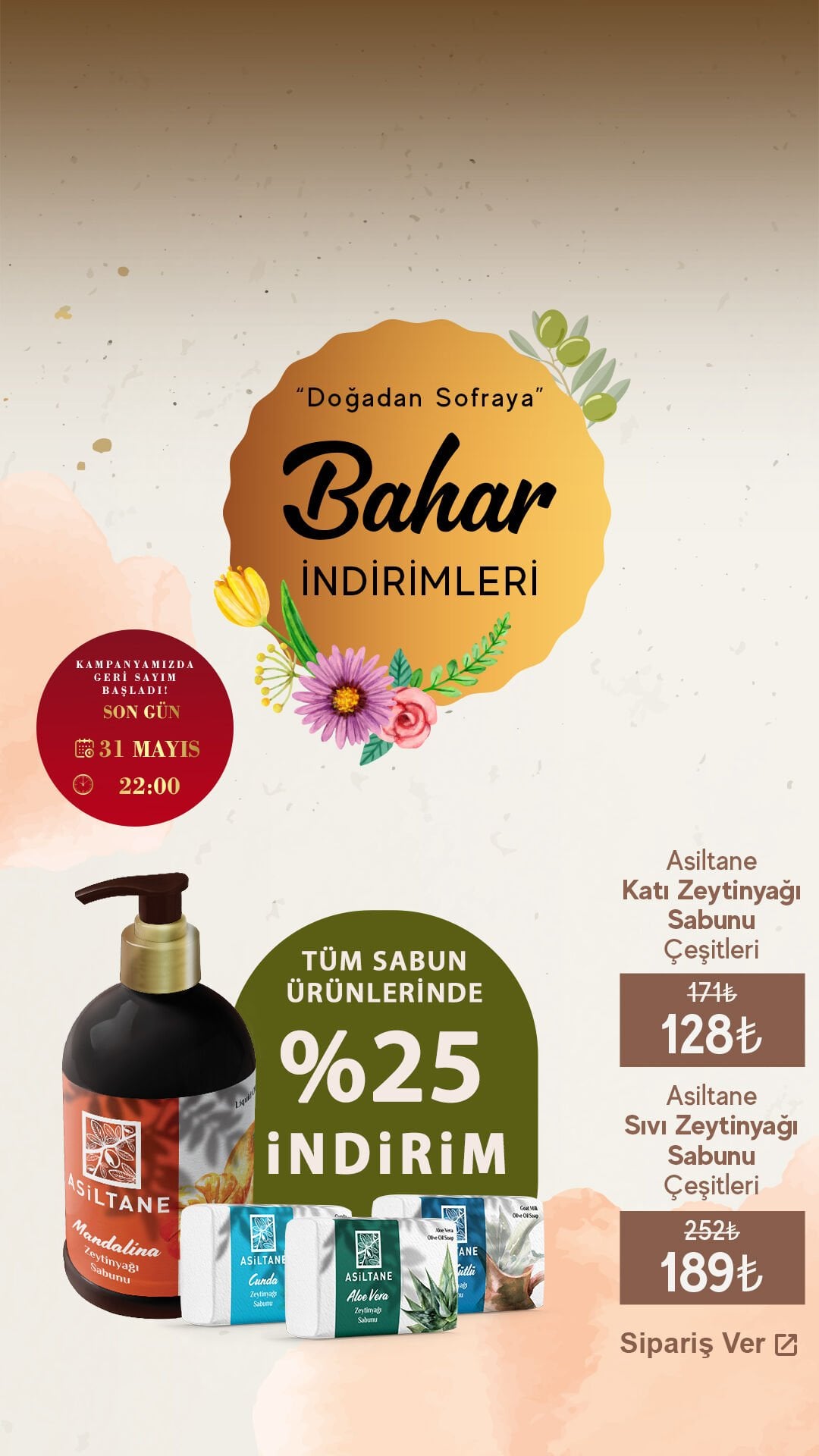 Asiltane Zeytinyağı Sabunu Çeşitleri